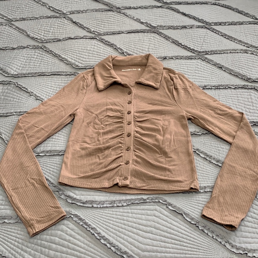 Abercrombie ruched top